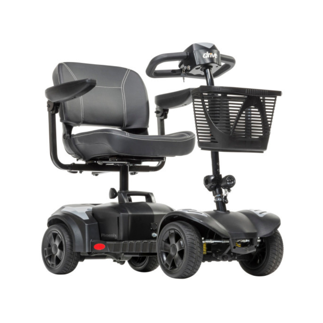 Drive Medical Phoenix LT 4-Wheel Portable Mobility Scooter with Swivel Seat - Senior.com Mobility Scooters