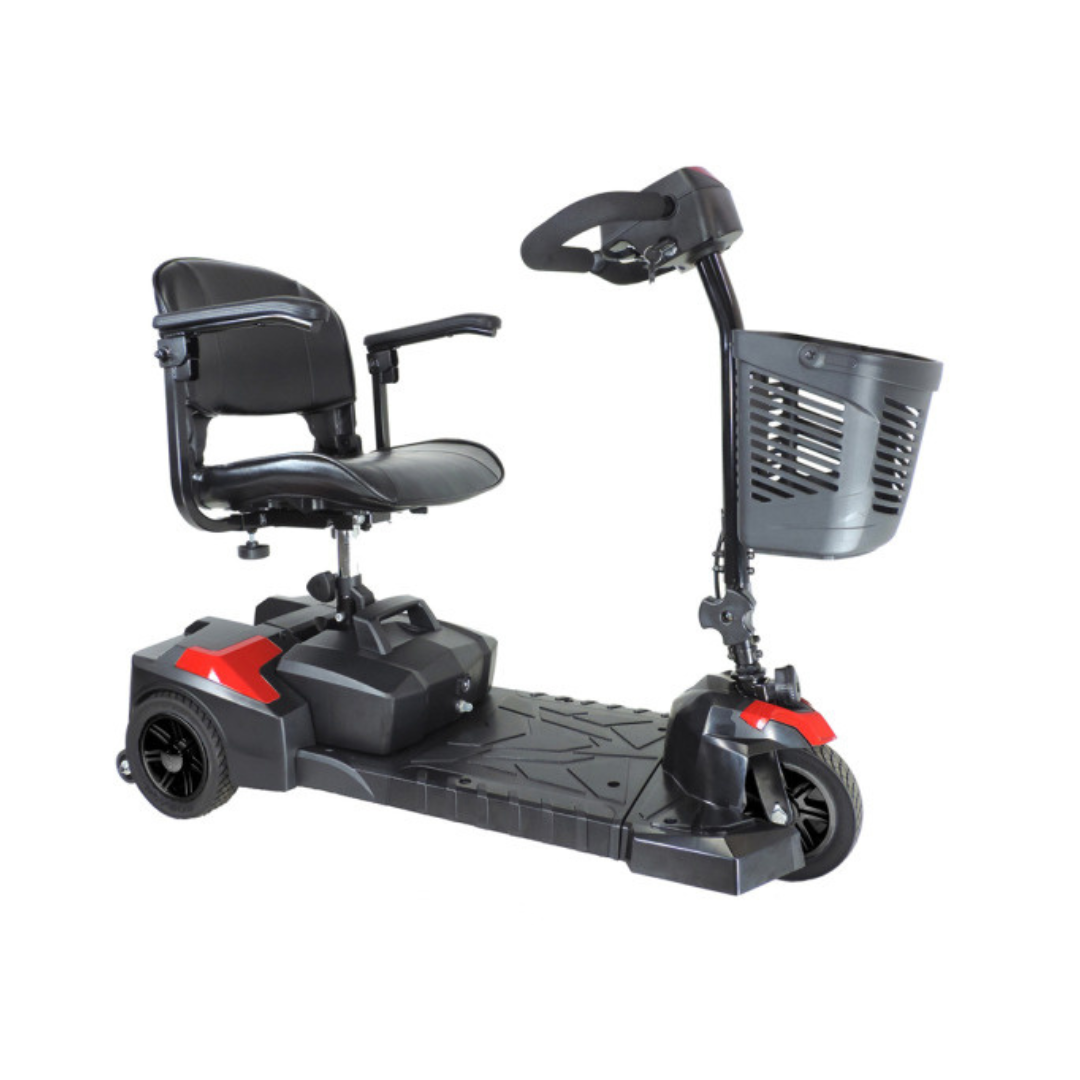 Drive Medical Scout Portable Compact 3-Wheel Scooter - Senior.com Mobility Scooters