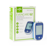 Medline EvenCare G2 Blood Glucose Monitoring Systems With Voice Guidance - Senior.com Blood Glucose Monitor