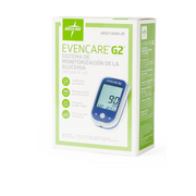 Medline EvenCare G2 Blood Glucose Monitoring Systems With Voice Guidance - Senior.com Blood Glucose Monitor