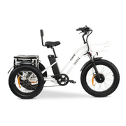 ComfyGo FORTE Electric Tricycle with Front Basket and Rear Storage - Senior.com Electric Bikes