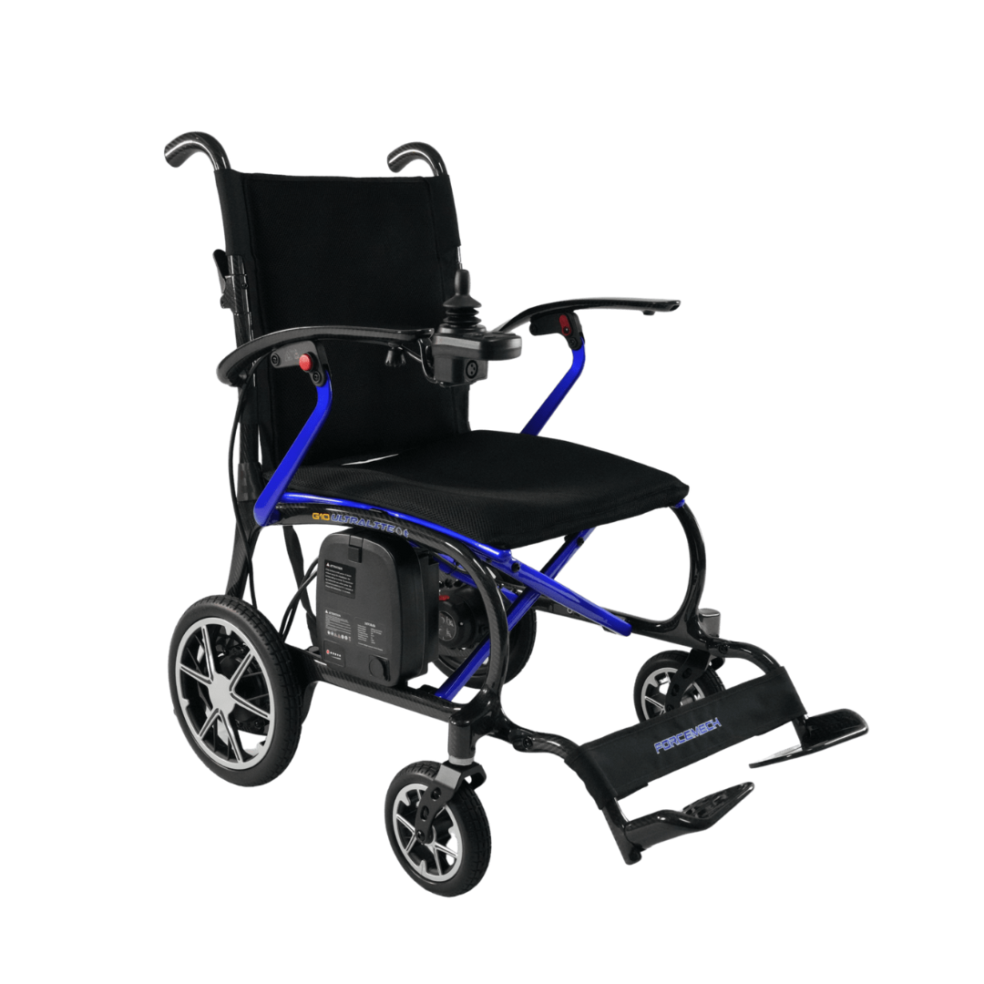 Forcemech Ultralite G10 Carbon Fiber Power Wheelchair