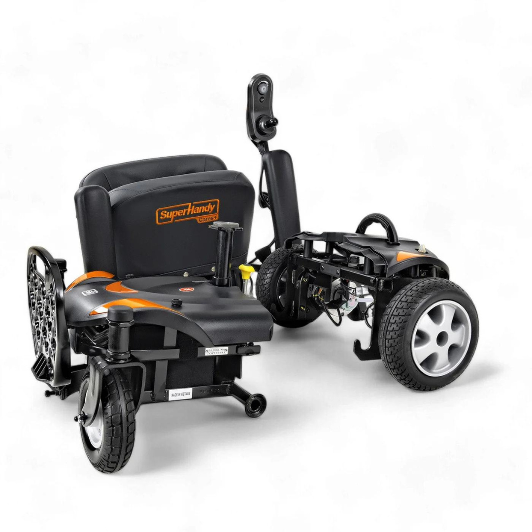 GoRide CRZ Powerchair - 300 lb Capacity - Rear-Wheel Drive - 6.7 Mile Range - Senior.com 