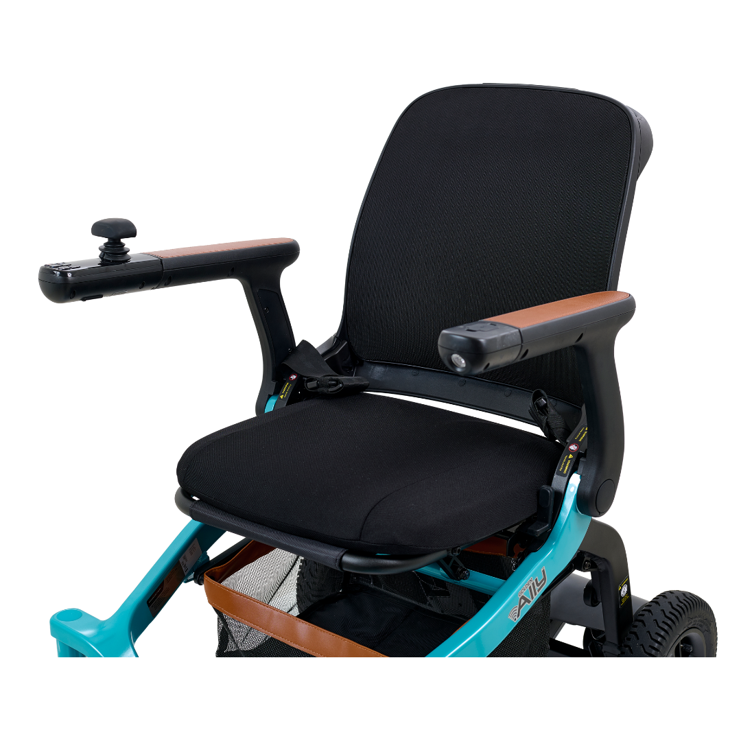 Golden Technologies Ally Lightweight Folding Electric Smart Chair - Senior.com Power Chairs