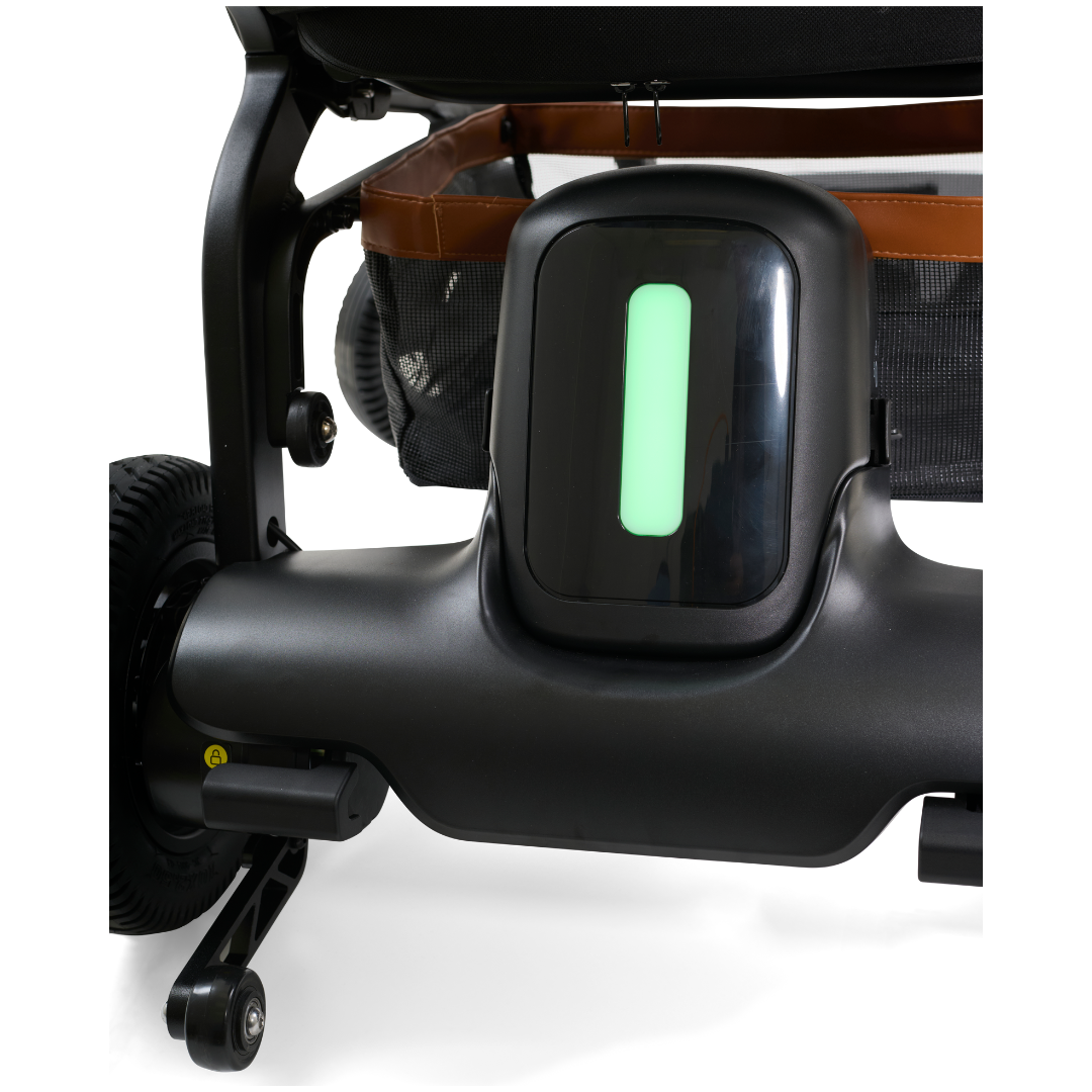 Golden Technologies Ally Lightweight Folding Electric Smart Chair - Senior.com Power Chairs