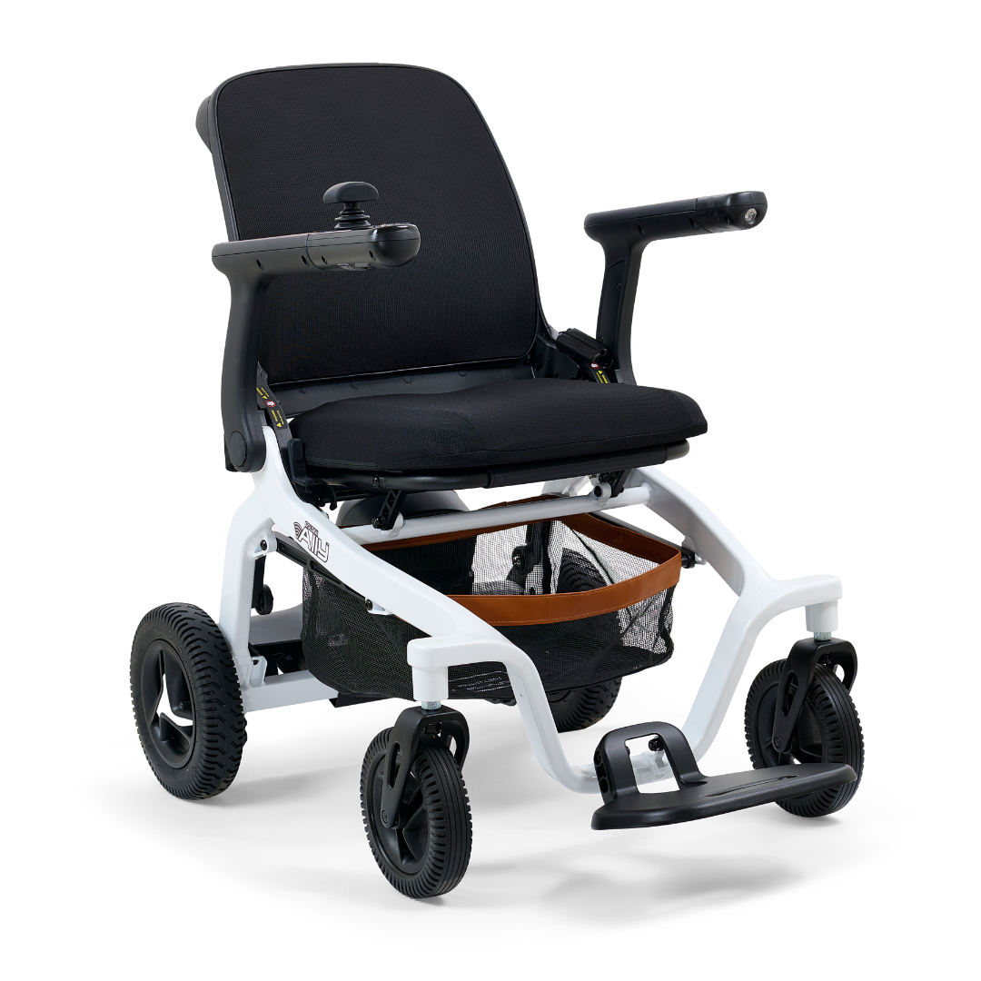 Golden Technologies Ally Lightweight Folding Electric Smart Chair - Senior.com Power Chairs