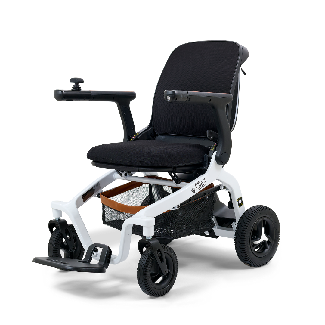 Golden Technologies Ally Lightweight Folding Electric Smart Chair - Senior.com Power Chairs