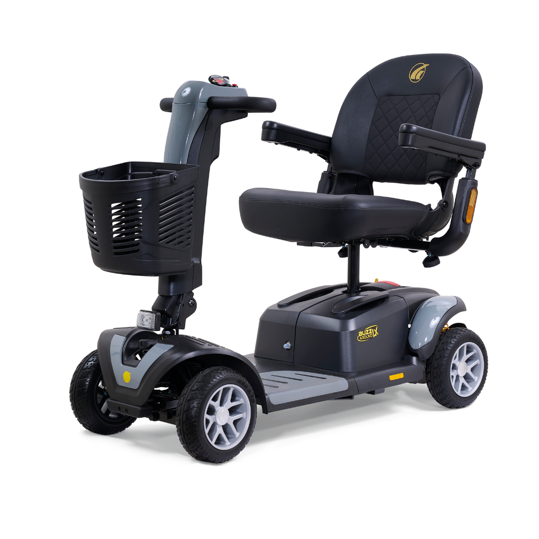 Golden Tech Buzzaround LX Extreme Luxury Full Size Travel Mobility Scooter - 4 Wheel - Senior.com Scooters