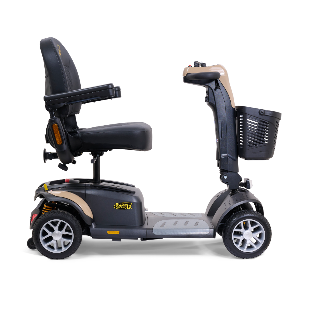 Golden Tech Buzzaround LX Extreme Luxury Full Size Travel Mobility Scooter - 4 Wheel - Senior.com Scooters