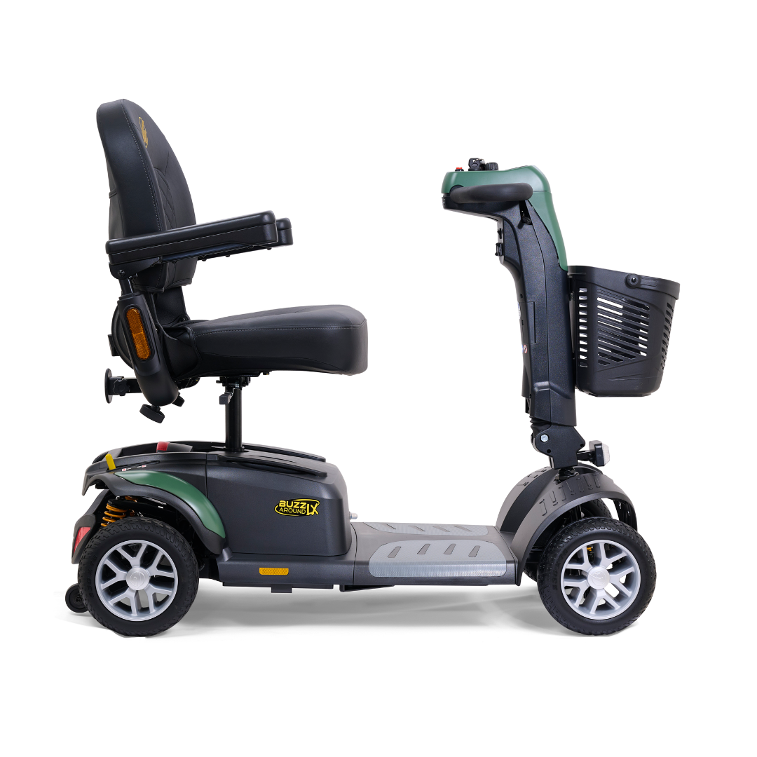 Golden Tech Buzzaround LX Extreme Luxury Full Size Travel Mobility Scooter - 4 Wheel - Senior.com Scooters