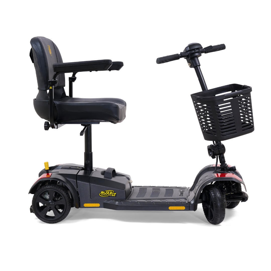 Golden Tech GB108 Buzzaround LT 4-Wheel Power Scooter - Senior.com Scooters