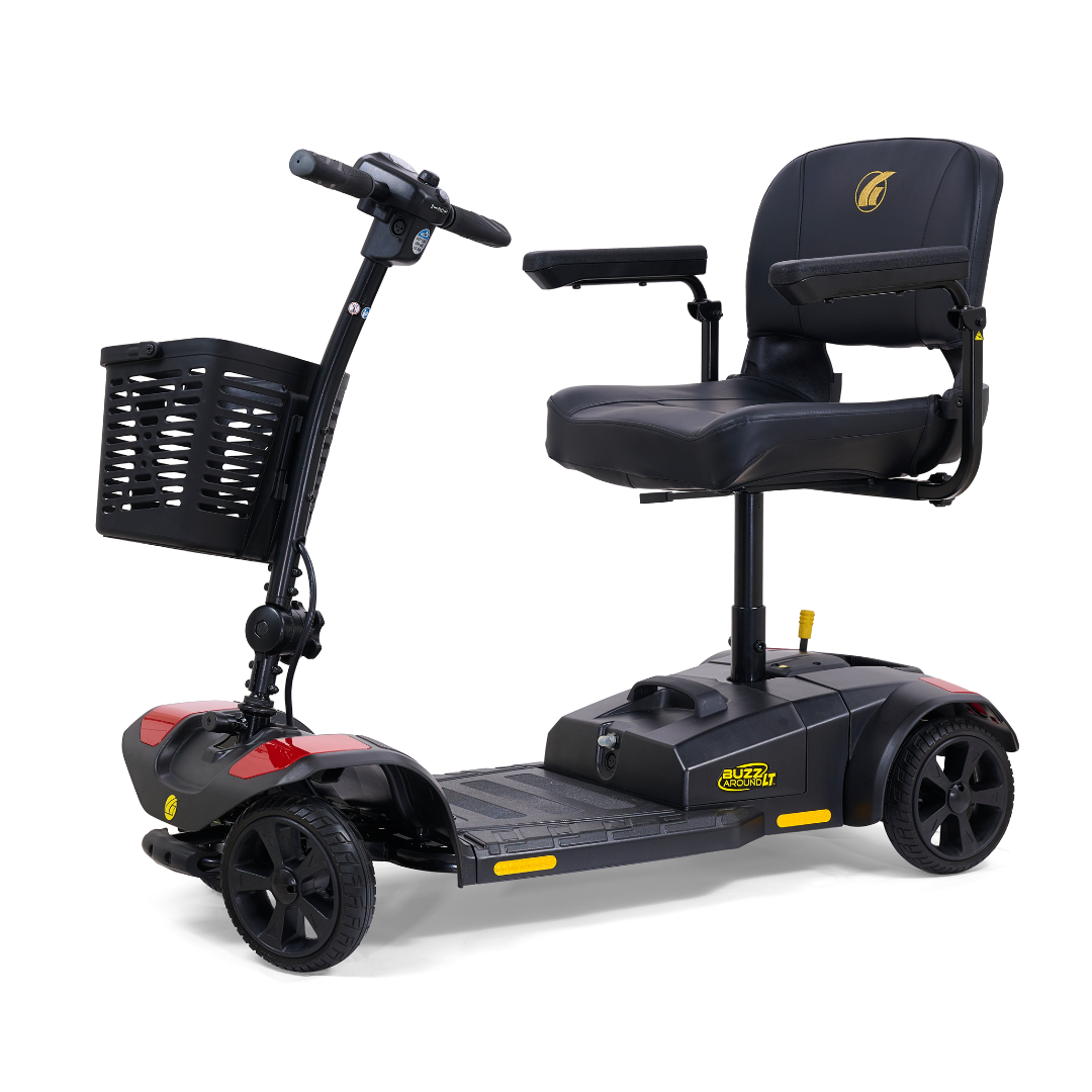 Golden Tech GB108 Buzzaround LT 4-Wheel Power Scooter - Senior.com Scooters