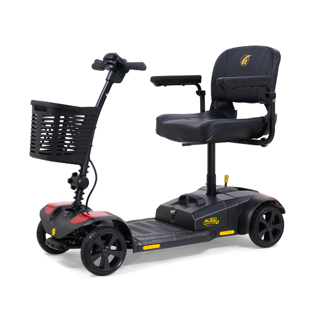 Golden Tech GB108 Buzzaround LT 4-Wheel Power Scooter - Senior.com Scooters