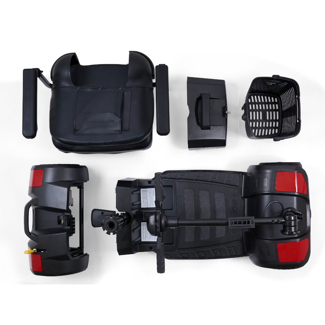 Golden Tech GB108 Buzzaround LT 4-Wheel Power Scooter - Senior.com Scooters