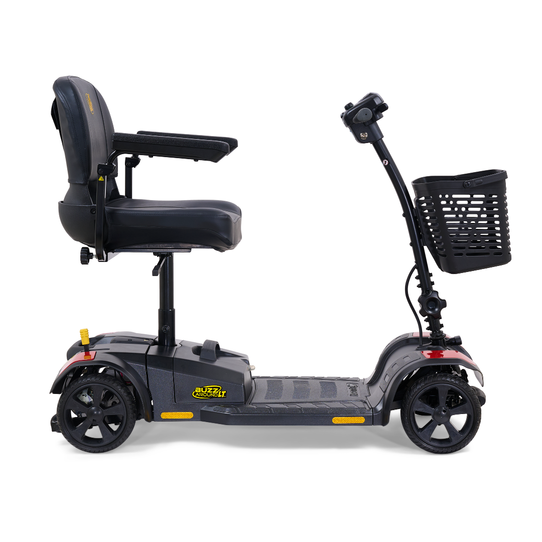 Golden Tech GB108 Buzzaround LT 4-Wheel Power Scooter - Senior.com Scooters