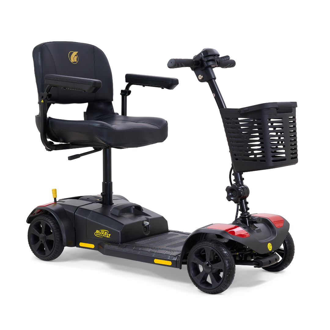 Golden Tech GB108 Buzzaround LT 4-Wheel Power Scooter - Senior.com Scooters