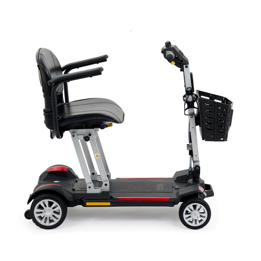 Golden Tech Buzzaround Carry-On Folding Travel Scooter with Travel Battery - Senior.com Scooters