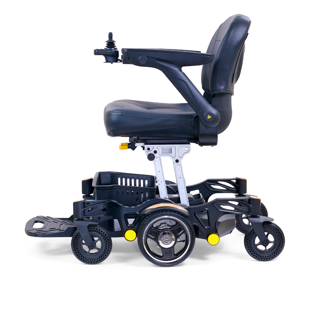 Golden Tech GP130  FAA Approved Buzzaround CarryOn Portable Power Wheelchair - Senior.com Power Chairs