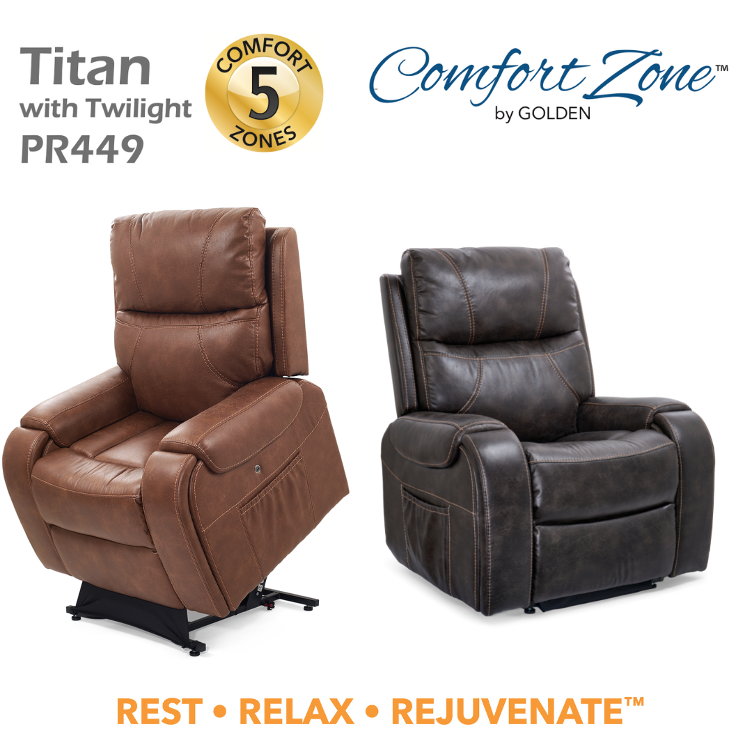 Bariatric super duty electric discount lift & recline chair 3653