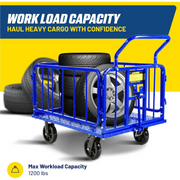 Goodyear Heavy-Duty Cargo Trailer - 1200 lbs Capacity - Senior.com Wagons