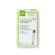 Medline EVENCARE G2 Blood Glucose Test Strips - Senior.com Glucose Test Strips