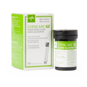 Medline EVENCARE G2 Blood Glucose Test Strips - Senior.com Glucose Test Strips