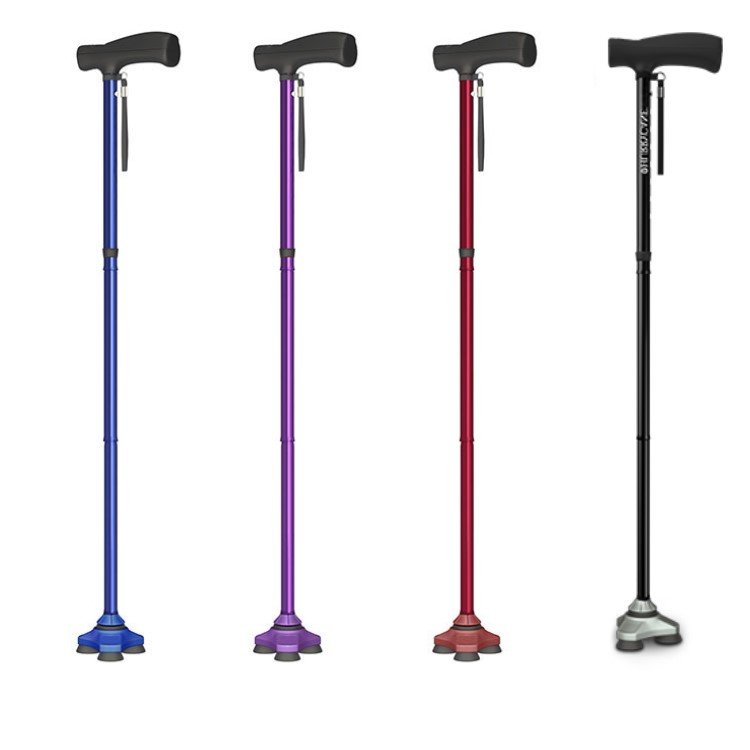 Nova Medical All-Terrain Quad Cane Tip with Rubber Grip Traction for W