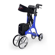 Lifestyle Mobility Aids Crescendo Euro-Style Rollator with XL Wheels - Senior.com Rollators