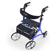 Lifestyle Mobility Aids Crescendo Euro-Style Rollator with XL Wheels - Senior.com Rollators