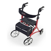 Lifestyle Mobility Aids Crescendo Euro-Style Rollator with XL Wheels - Senior.com Rollators