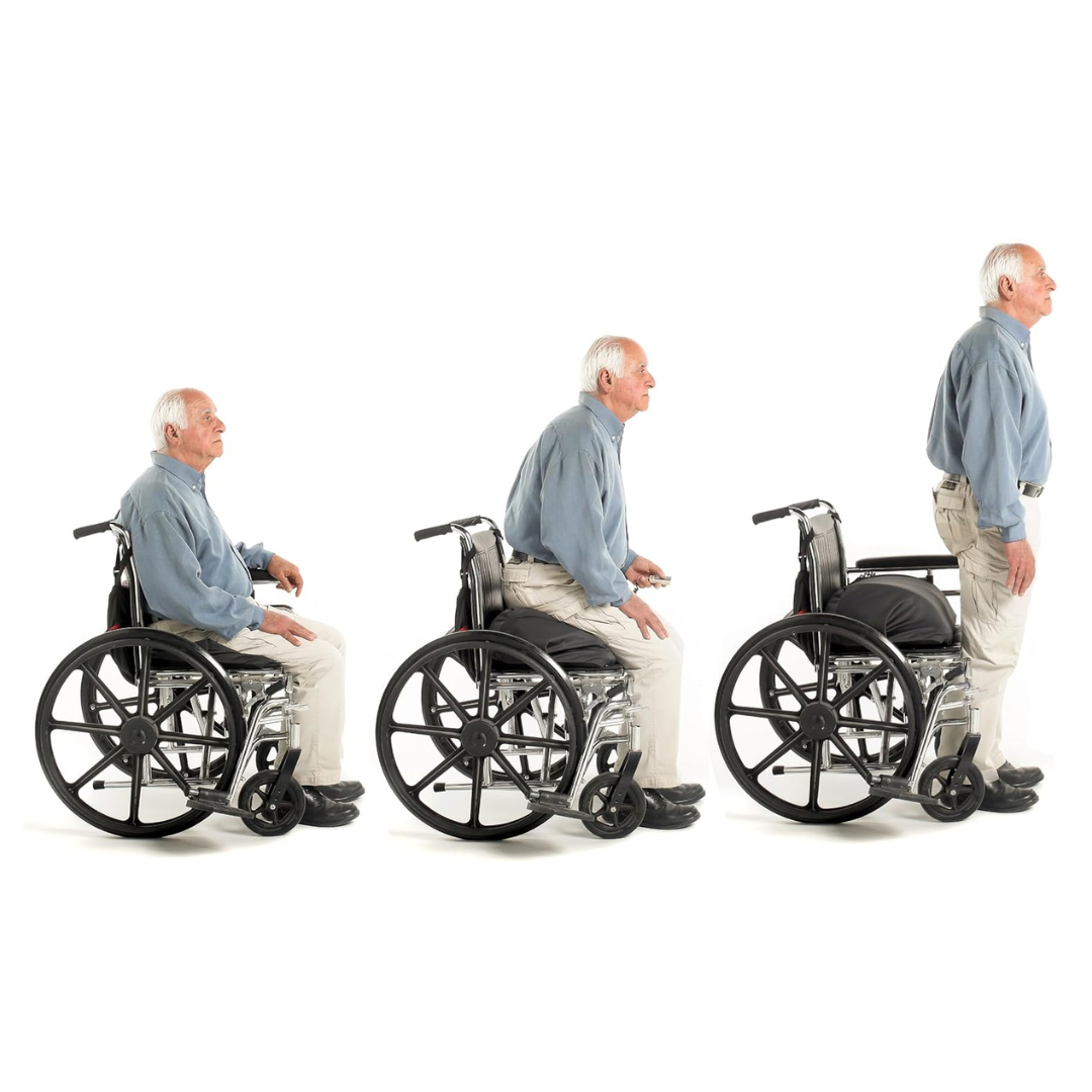 SitnStand Lift Assist For Wheelchairs - Portable & Lifts Up To 400 lbs - Senior.com Standing Aids