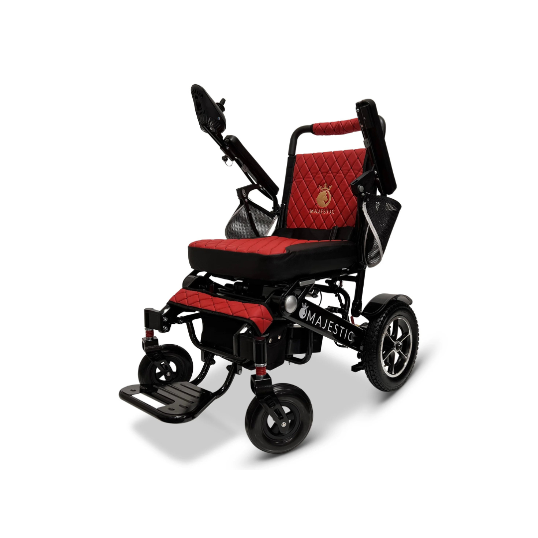 ComfyGo MAJESTIC IQ-7000 Remote Controlled Electric Wheelchair - Senior.com Power Chairs