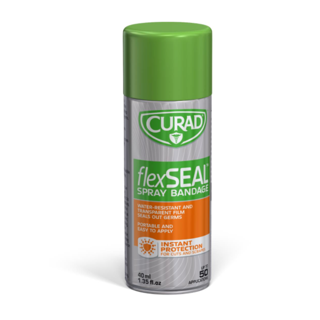 Medline CURAD FlexSEAL Spray Bandage - 40ml Spray Bottle - Senior.com Bandages