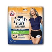 Medline FitRight Fresh Start Incontinence Underwear for Women with ARM & HAMMER Baking Soda - Senior.com Incontinence