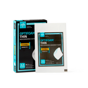 Medline Optifoam Thin Adhesive Foam Dressings - Senior.com Foam Dressings