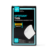 Medline Optifoam Thin Adhesive Foam Dressings - Senior.com Foam Dressings