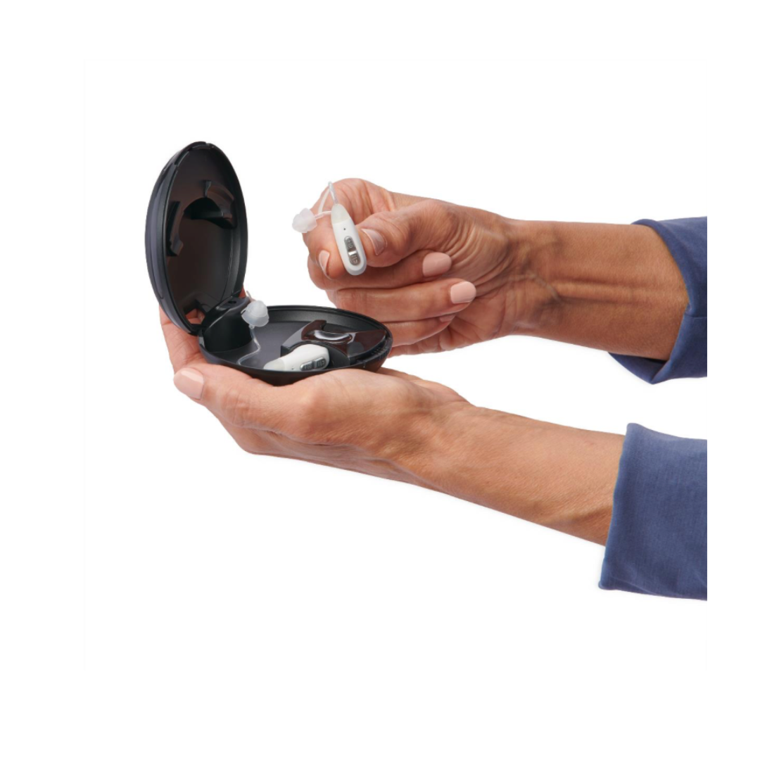 Medline Rechargeable OTC Hearing Aids with Noise Reduction - Senior.com Hearing Aids