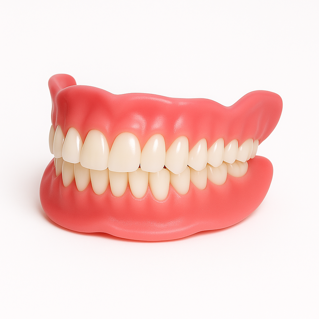 Easy Denture™ - Patient Self Fitting - Functional Dentures - Flex Fit - Less Than 5 Minutes - Upper & Lower Dentures