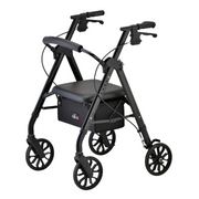 Nova Medical Star 8 Lightweight Rollators with Quick-Fit Push-Button Adjustable Height - Senior.com Rollators