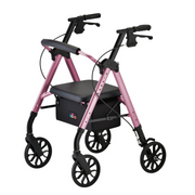 Nova Medical Star 8 Lightweight Rollators with Quick-Fit Push-Button Adjustable Height - Senior.com Rollators