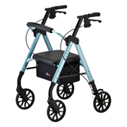 Nova Medical Star 8 Lightweight Rollators with Quick-Fit Push-Button Adjustable Height - Senior.com Rollators