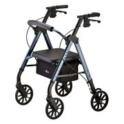 Nova Medical Star 8 Lightweight Rollators with Quick-Fit Push-Button Adjustable Height - Senior.com Rollators