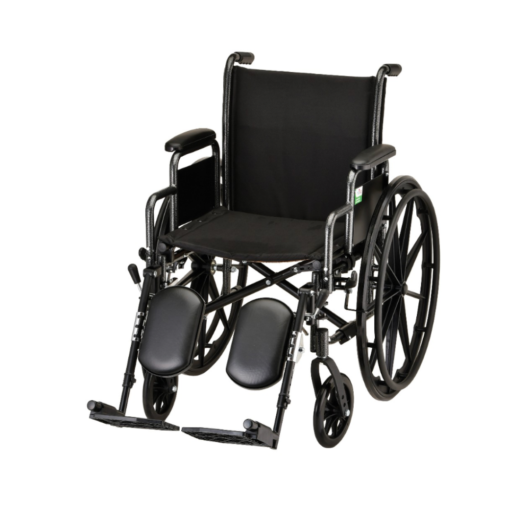 Nova Medical Steel Wheelchair w/ Detachable Desk Arms - Senior.com Wheelchairs