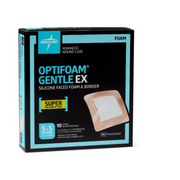 Medline Optifoam Gentle EX Silicone-Faced Foam Dressings - Senior.com Dressings