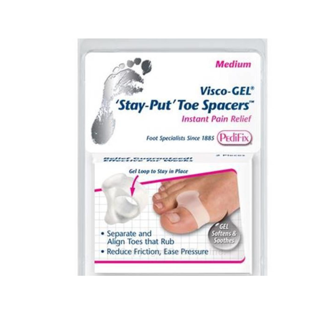 PediFix® Visco-GEL® Stay-Put Toe Spacers®