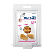 PediFix® Tuli's® Heel Cups with Compressible "Waffle" Shock Absorbers - Senior.com Heel Cups