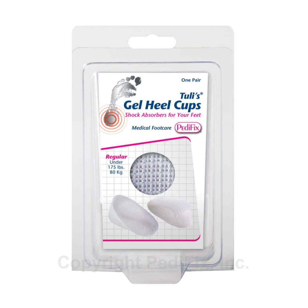 PediFix® Tuli's® Gel Heel Cups - 1 Pair - Senior.com Heel Cups