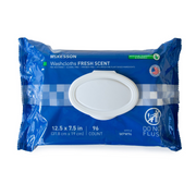 Mckesson StayDry Disposable Washcloths with Aloe - Senior.com Cleansing Wipes