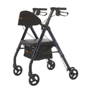 Lifestyle Mobility Aids Royal Universal Lightweight Folding Rollator - Senior.com Rollators