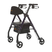 Lifestyle Mobility Aids Royal Universal Lightweight Folding Rollator - Senior.com Rollators